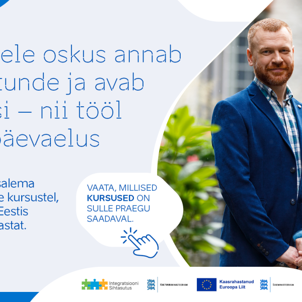 Ootame ukrainlastest rahvusvahelise kaitse saajaid tasuta eesti keele kursustele