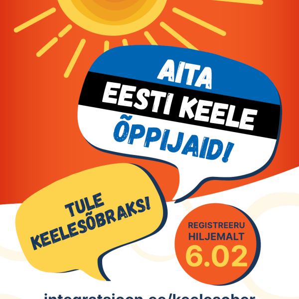 Kutsume eesti keele rääkijaid keeleõppijatele appi